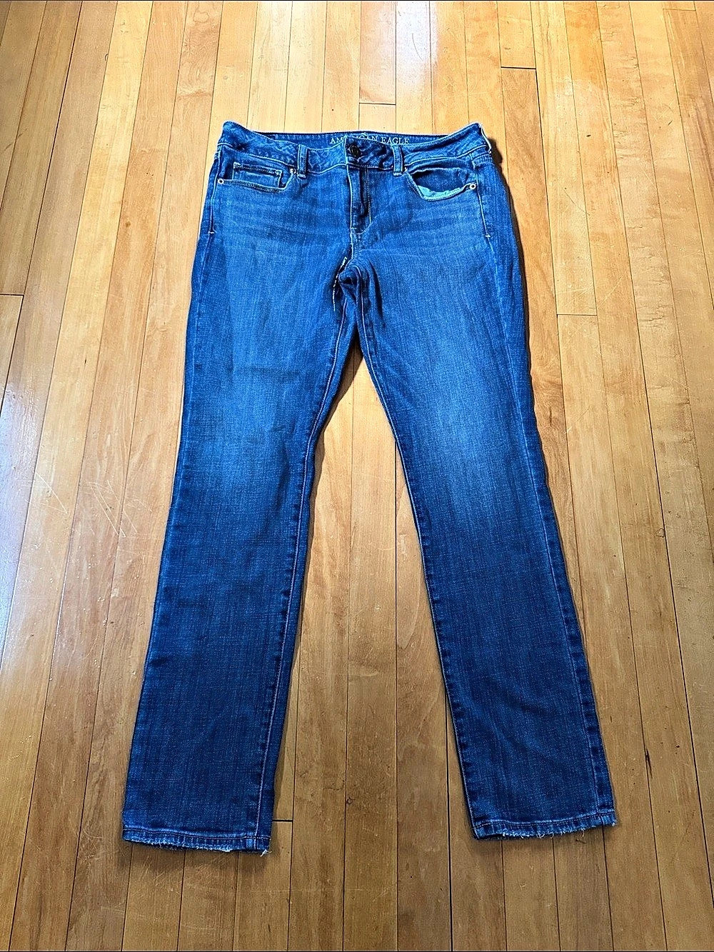 American Eagle Outfitters skinny stretch Straight Leg Jeans women’s 10 reg